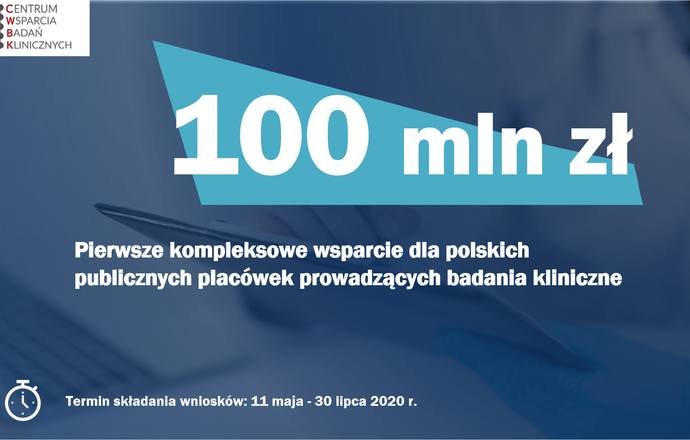 ABM przeznaczy 100 mln na stworzenie wyspecjalizowanych Centrów Wsparcia Badań Klinicznych 