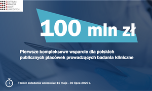 ABM przeznaczy 100 mln na stworzenie wyspecjalizowanych Centrów Wsparcia Badań Klinicznych 