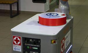 Politechnika Śląska zaprezentowała robota asystującego dla szpitali zakaźnych