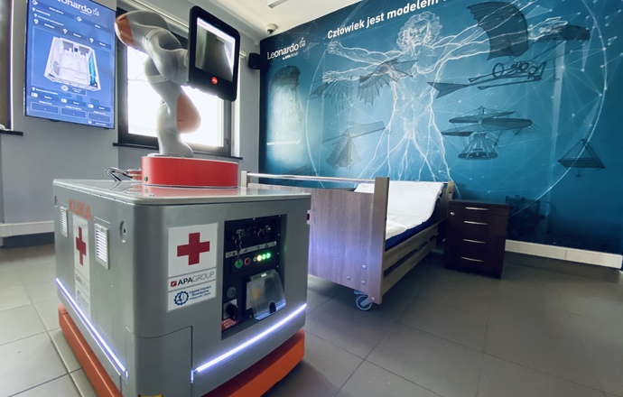 Robot wesprze służbę zdrowia. Polscy naukowcy konstruują certyfikowane urządzenie