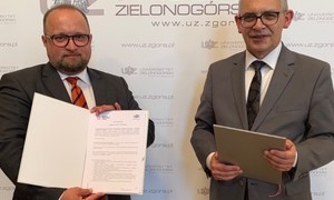 Podpisanie listu intencyjnego pomiędzy Uniwersytetem Zielonogórskim a PZPPF. Branża biotech