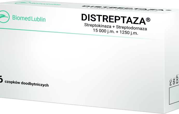 Biomed-Lublin ma umowę na dystrybucję Distreptazy w Polsce