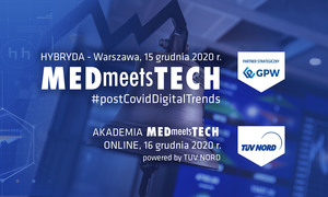 Czy nowe technologie medyczne przetrwają COVID? Ruszają zapisy na MEDmeetsTECH!