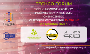 TECHCO Forum – nowe wydarzenie w branży chemicznej
