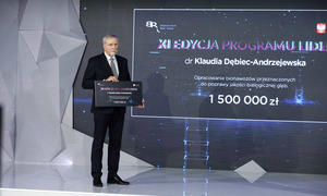 Młoda nauka w ofensywie. NCBR nagrodziło 63 pionierów polskiej nauki w XI edycji programu L