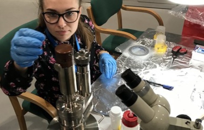 Ditlenek tytanu bohaterem pierwszych badań IFJ PAN na krakowskim synchrotronie