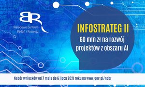 NCBR ogłasza drugi konkurs w ramach programu INFOSTRATEG