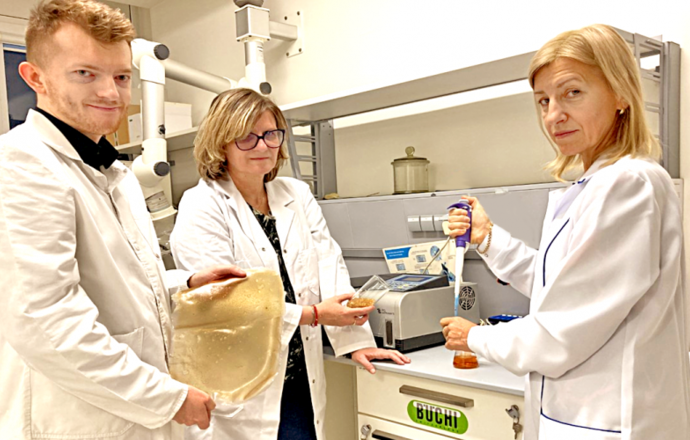 Patent na biodegradowalną folię z PŁ