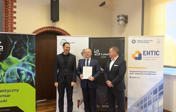 Politechnika Śląska dołącza do EIT Health – europejskiej inicjatywy na rzecz innowacji w zd