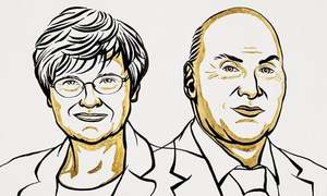 Katalin Karikó i Drew Weissman laureatami Nagrody Nobla w dziedzinie fizjologii lub medycyn