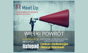 Food Supplement Ingredients Business & Science – konferencja dedykowana producentom supleme
