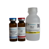 Metakrylowany kwas hialuronowy HAMA (100mg), fotoinicjator LAP 405 (100mg), PBS (100ml)